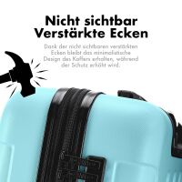 Handgepäckkoffer F-3045, Hartschalen-Trolley Grö&s