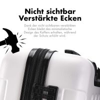 Handgepäckkoffer F-3045, Hartschalen-Trolley Grö&s