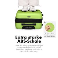 Hartschalen-Reisekoffer F-3045, Trolley Größe L, 