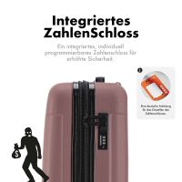 Hartschalen-Reisekoffer F-3045, Trolley Größe L, 