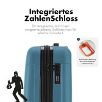 Hartschalen-Reisekoffer F-3045, Trolley Größe L, 