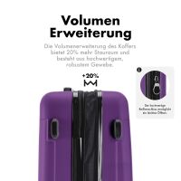 Hartschalen-Reisekoffer F-3045, Trolley Größe L, 