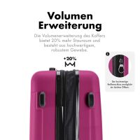 Hartschalen-Reisekoffer F-3045, Trolley Größe L, 