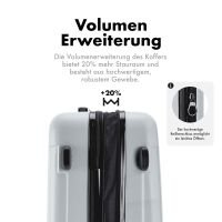 Hartschalen-Reisekoffer F-3045, Trolley Größe L, 