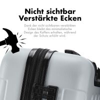 Hartschalen-Reisekoffer F-3045, Trolley Größe L, 