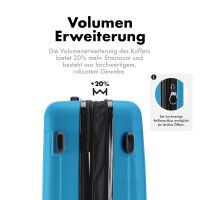 Hartschalen-Reisekoffer F-3045, Trolley Größe L, 