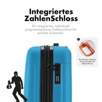 Hartschalen-Reisekoffer F-3045, Trolley Größe L, 