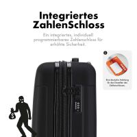 Hartschalen-Reisekoffer F-3045, Trolley Größe L, 