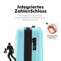 Hartschalen-Reisekoffer F-3045, Trolley Größe XL,