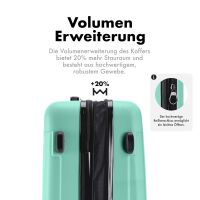 Hartschalen-Reisekoffer F-3045, Trolley Größe XL,