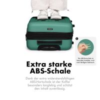 Hartschalen-Reisekoffer F-3045, Trolley Größe XL,