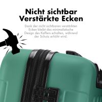 Hartschalen-Reisekoffer F-3045, Trolley Größe XL,