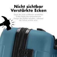 Hartschalen-Reisekoffer F-3045, Trolley Größe XL,
