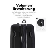 Hartschalen-Reisekoffer F-3045, Trolley Größe XL,