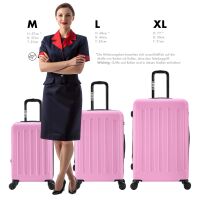 Hartschalen-Kofferset F-3045, 3-teilig M/L/XL mit Volumenerw