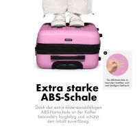 Hartschalen-Kofferset F-3045, 3-teilig M/L/XL mit Volumenerw