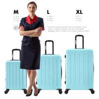 Hartschalen-Kofferset F-3045, 3-teilig M/L/XL mit Volumenerw