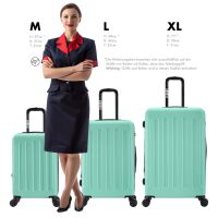 Hartschalen-Kofferset F-3045, 3-teilig M/L/XL mit Volumenerw