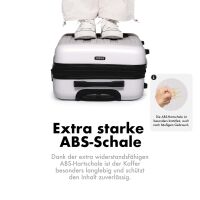 Hartschalen-Kofferset F-3045, 3-teilig M/L/XL mit Volumenerw