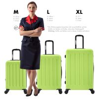 Hartschalen-Kofferset F-3045, 3-teilig M/L/XL mit Volumenerw