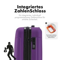 Hartschalen-Kofferset F-3045, 3-teilig M/L/XL mit Volumenerw