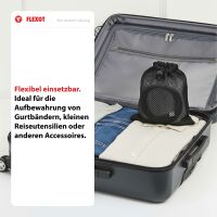 Netztasche zur Aufbewahrung von Koffergurten 2