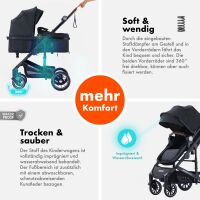 2-in-1 Kombikinderwagen NEOMOVE mit Babywanne & Sportsit