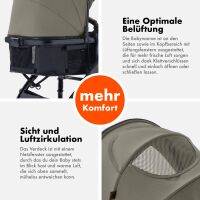 2-in-1 Kombikinderwagen NEOMOVE mit Babywanne & Sportsit