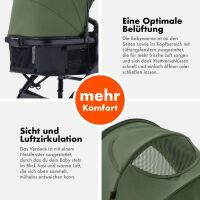 2-in-1 Kombikinderwagen NEOMOVE mit Babywanne & Sportsit