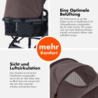 2-in-1 Kombikinderwagen NEOMOVE mit Babywanne & Sportsit