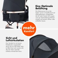 2-in-1 Kombikinderwagen NEOMOVE mit Babywanne & Sportsit