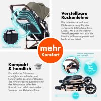 2-in-1 Kombikinderwagen NEOMOVE mit Babywanne & Sportsit