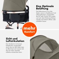 2-in-1 Kombikinderwagen NEOMOVE mit Babywanne & Sportsit