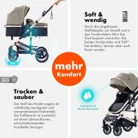 2-in-1 Kombikinderwagen NEOMOVE mit Babywanne & Sportsit