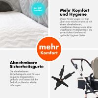 2-in-1 Kombikinderwagen NEOMOVE mit Babywanne & Sportsit