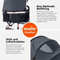 2-in-1 Kombikinderwagen NEOMOVE mit Babywanne & Sportsit