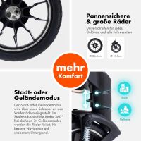 2-in-1 Kombikinderwagen NEOMOVE mit Babywanne & Sportsit