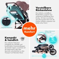 2-in-1 Kombikinderwagen NEOMOVE mit Babywanne & Sportsit
