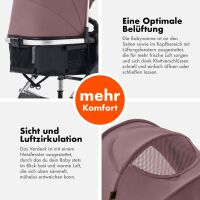 2-in-1 Kombikinderwagen NEOMOVE mit Babywanne & Sportsit