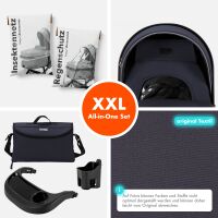 2-in-1 Kombikinderwagen FLEXI-PRO M mit Babywanne & Spor