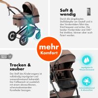 2-in-1 Kombikinderwagen FLEXI-PRO M mit Babywanne & Spor