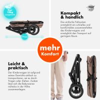 2-in-1 Kombikinderwagen FLEXI-PRO M mit Babywanne & Spor
