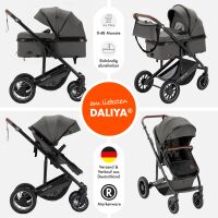 2-in-1 Kombikinderwagen FLEXI-PRO M mit Babywanne & Spor