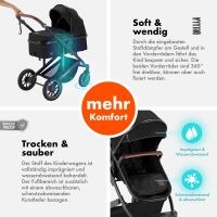 2-in-1 Kombikinderwagen FLEXI-PRO M mit Babywanne & Spor