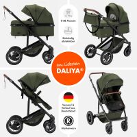 2-in-1 Kombikinderwagen FLEXI-PRO M mit Babywanne & Spor