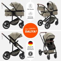 2-in-1 Kombikinderwagen FLEXI-PRO M mit Babywanne & Spor