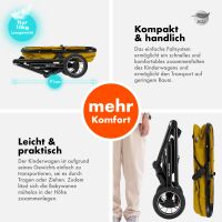 2-in-1 Kombikinderwagen FLEXI-PRO M mit Babywanne & Spor