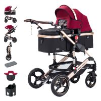 2-in-1 Kombikinderwagen BAMBIMO mit Baby gallery