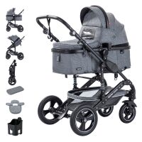 2-in-1 Kombikinderwagen BAMBIMO mit Baby gallery