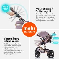 2-in-1 Kombikinderwagen BAMBIMO mit Babywanne & Sportsit